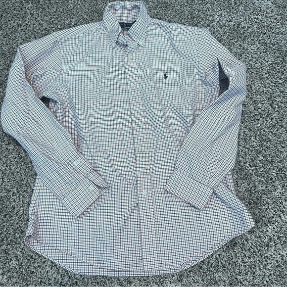 Ralph Lauren Mens Causal Button Down M - Picture 1 of 5